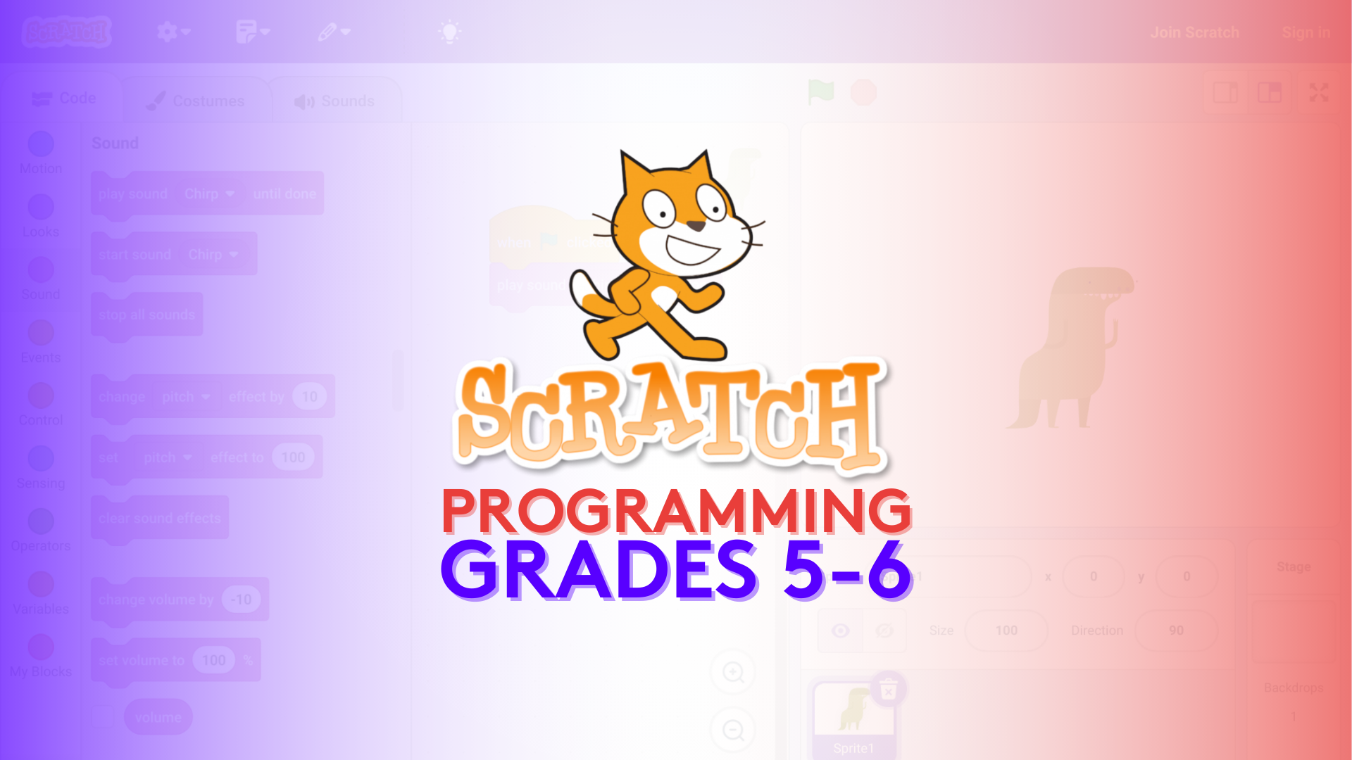 Scratch Programming for Grades 5-6